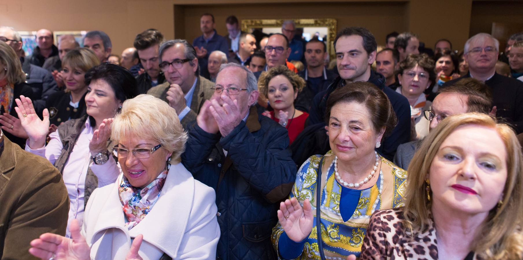 La guerra del PP riojano: acto de Gamarra en Logroño