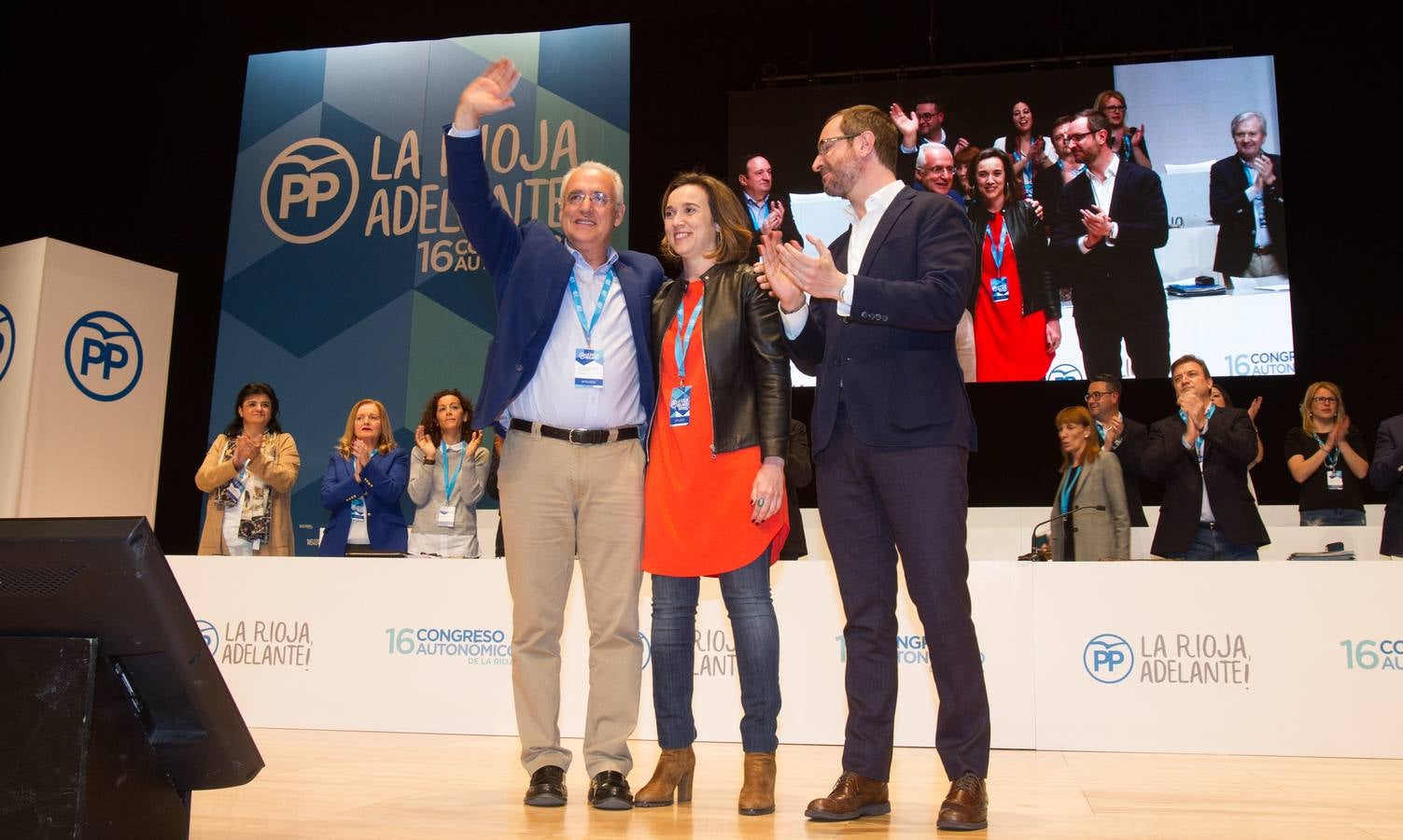 Congreso del Partido Popular de La Rioja: Ceniceros, nuevo presidente del PP riojano