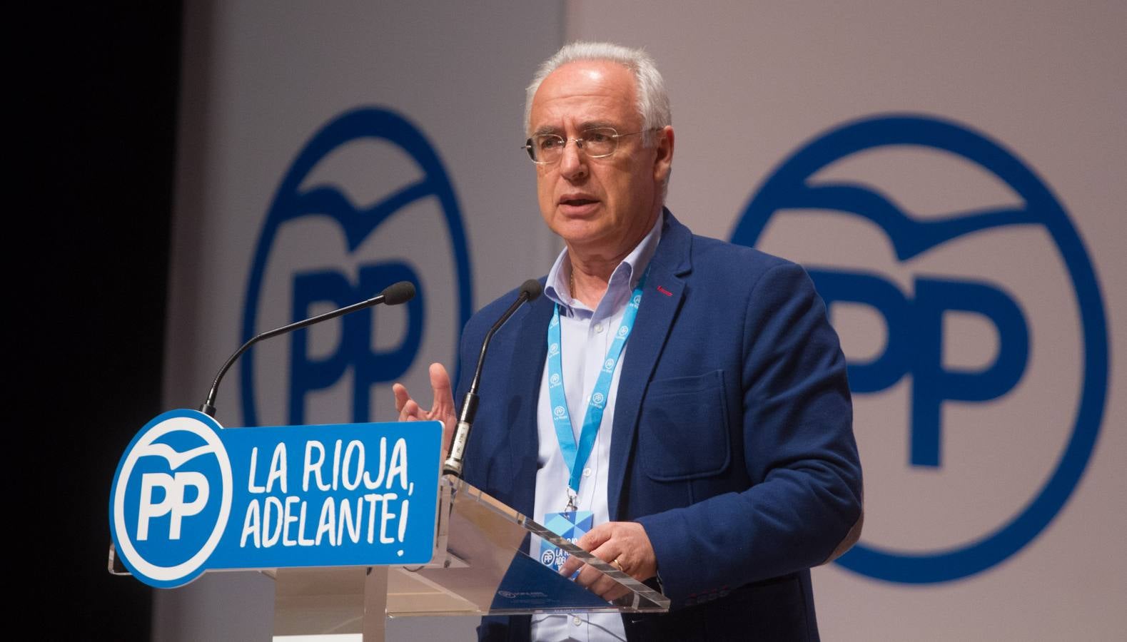 Congreso del Partido Popular de La Rioja: Ceniceros, nuevo presidente del PP riojano