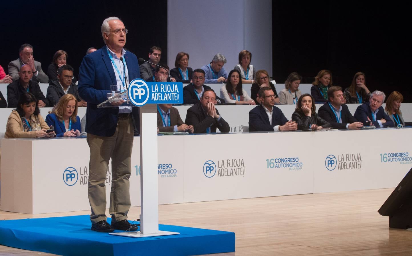 Congreso del Partido Popular de La Rioja: Ceniceros, nuevo presidente del PP riojano