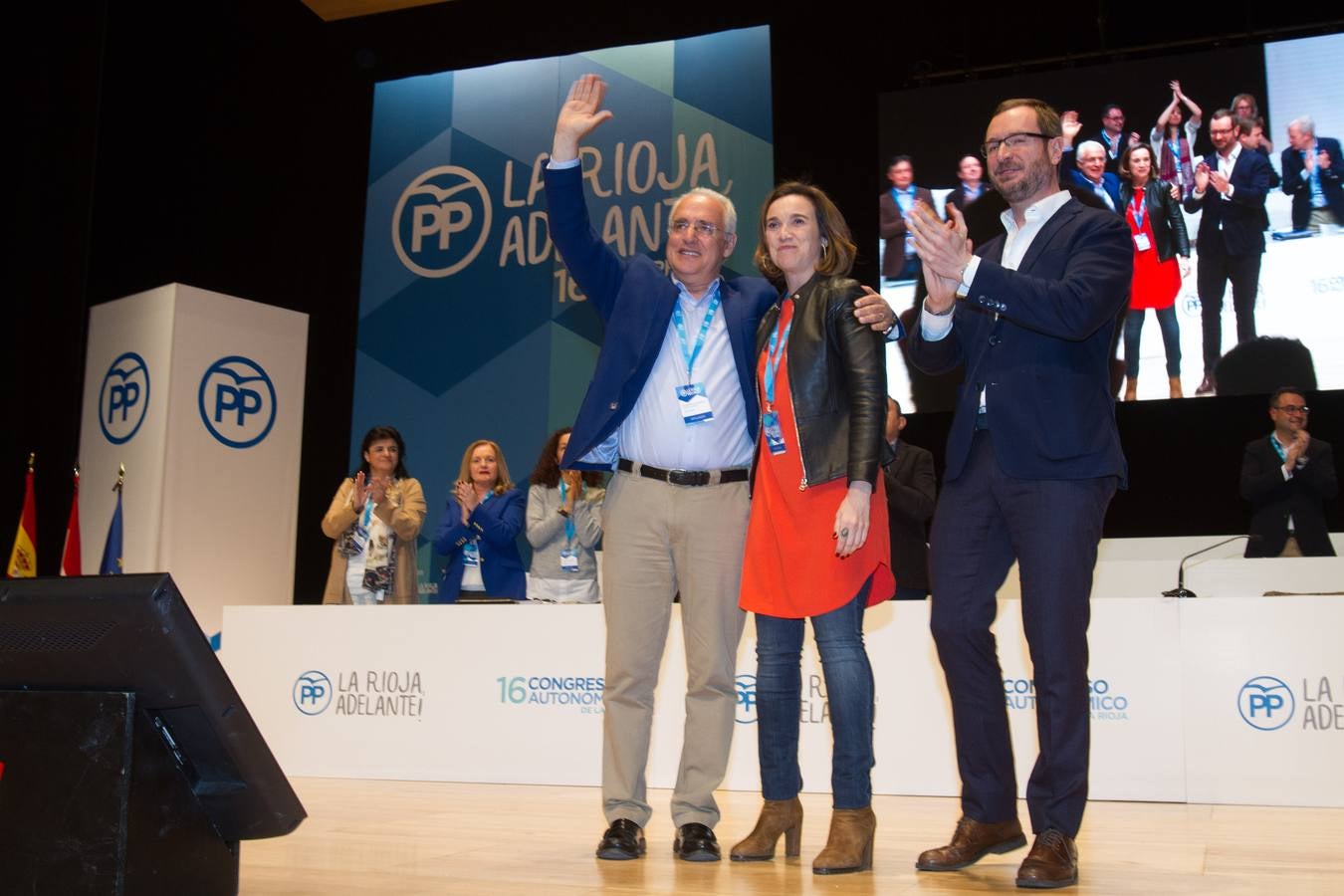 Congreso del Partido Popular de La Rioja: Ceniceros, nuevo presidente del PP riojano