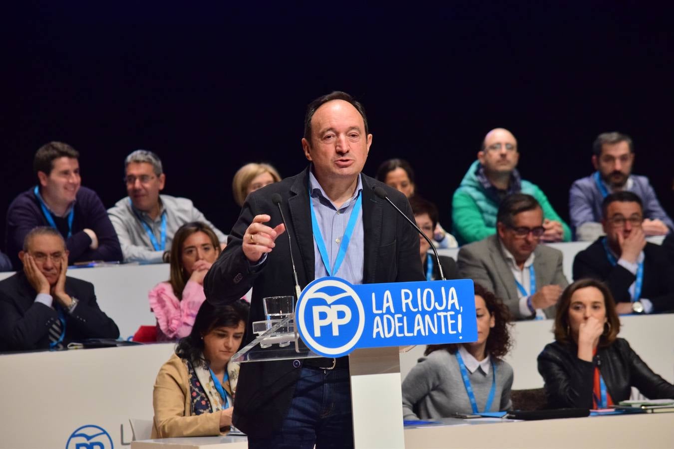 Congreso del Partido Popular de La Rioja: Sanz se despide entre lágrimas