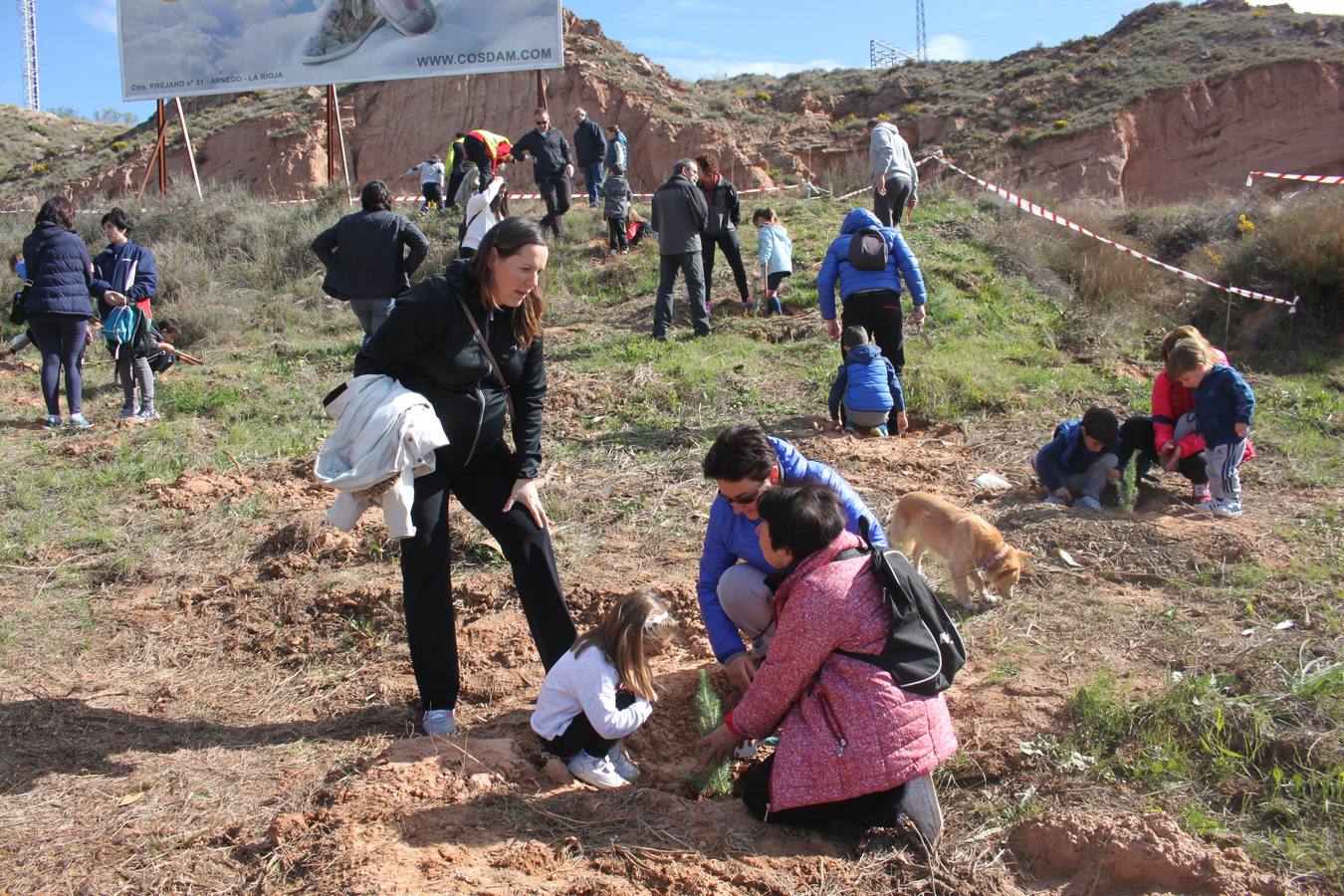 Arnedo celebra la Plantación del Día del Árbol