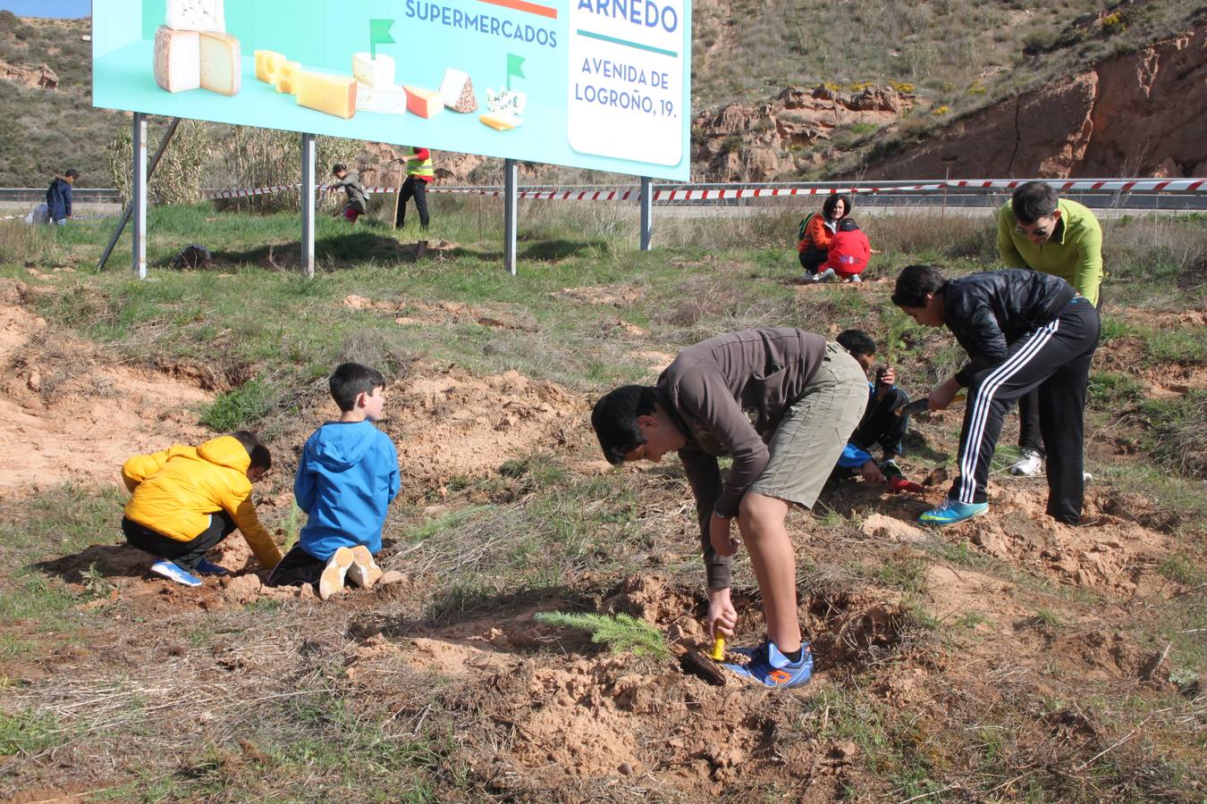 Arnedo celebra la Plantación del Día del Árbol