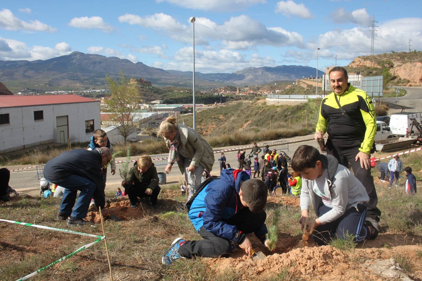 Arnedo celebra la Plantación del Día del Árbol