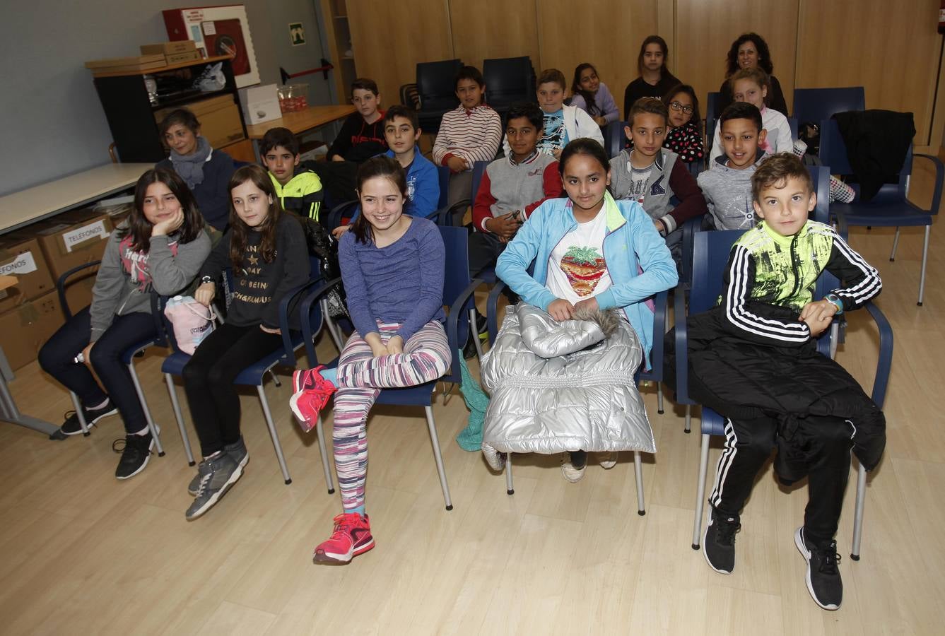 Los alumnos de 5º A del Colegio Navarrete El Mudo visitan la multimedia de Diario LA RIOJA