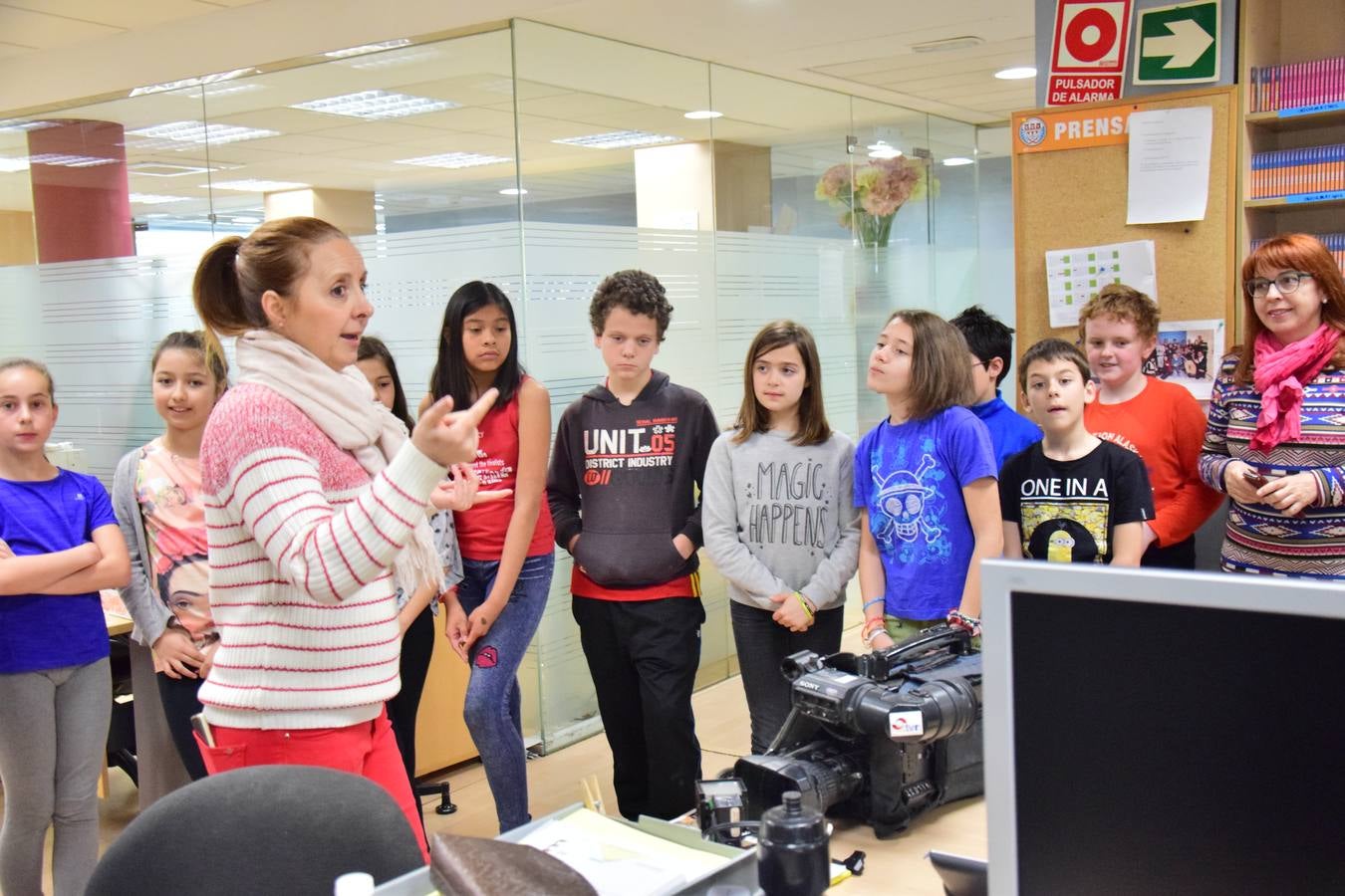 Visita de 5º del Milenario de la Lengua