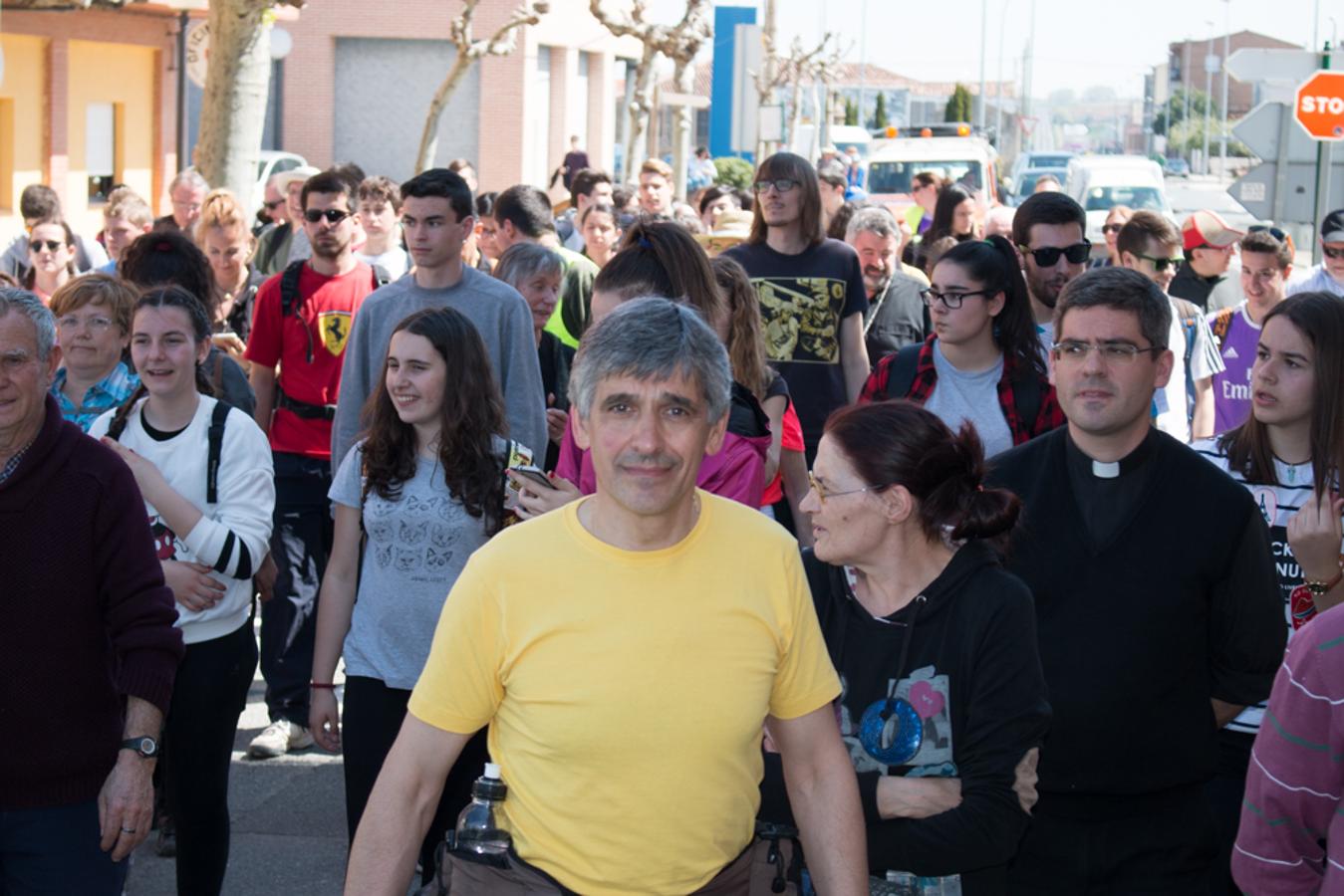 Peregrinación de 150 jóvenes de confirmación