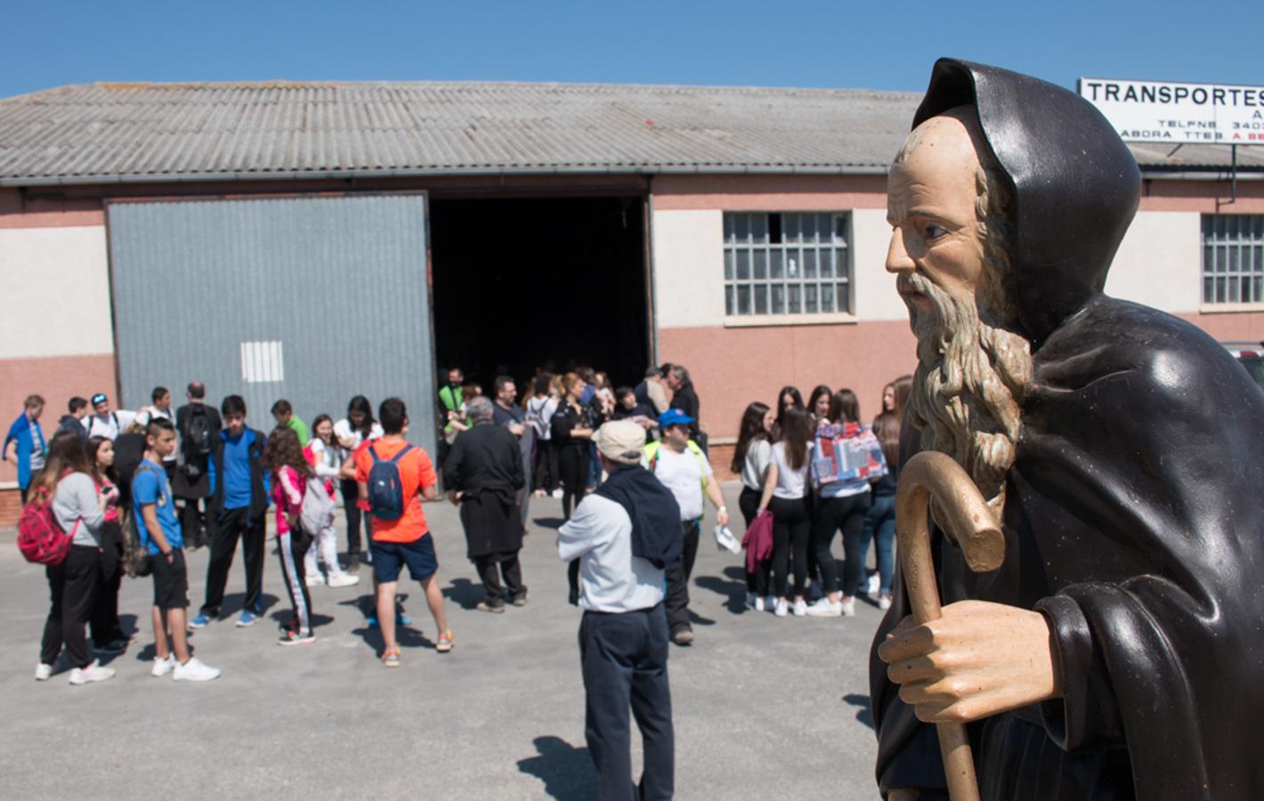 Peregrinación de 150 jóvenes de confirmación