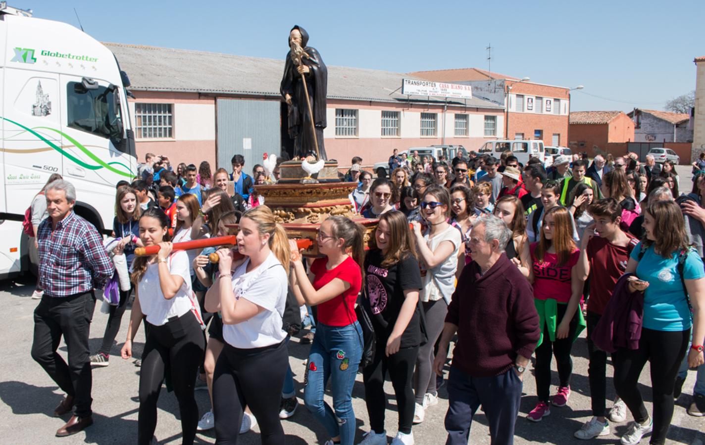 Peregrinación de 150 jóvenes de confirmación