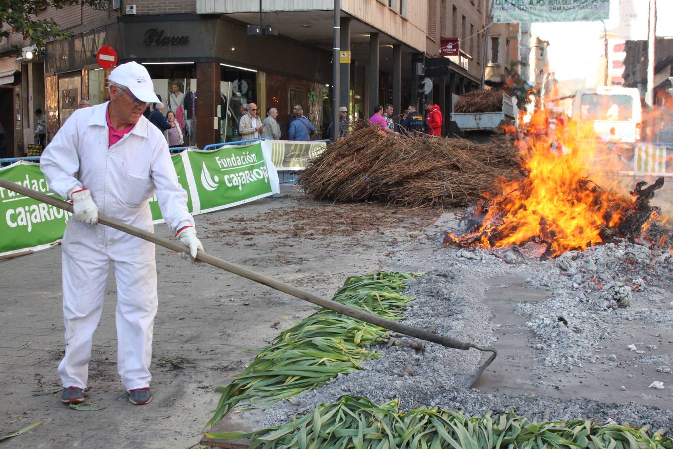 Arnedo celebra el día del ajo asado