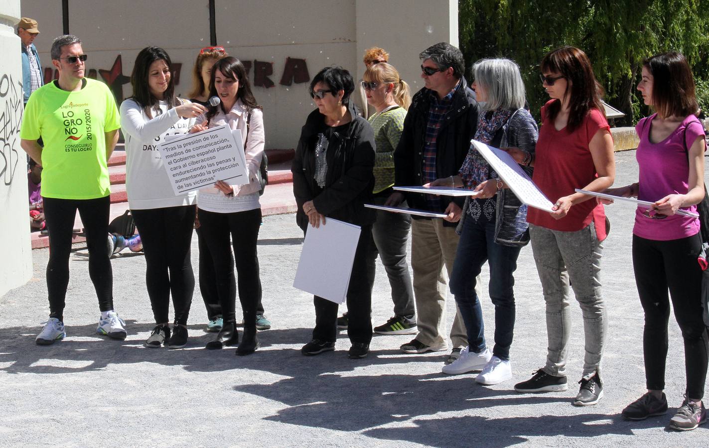 Marcha por los buenos tratos en Logroño