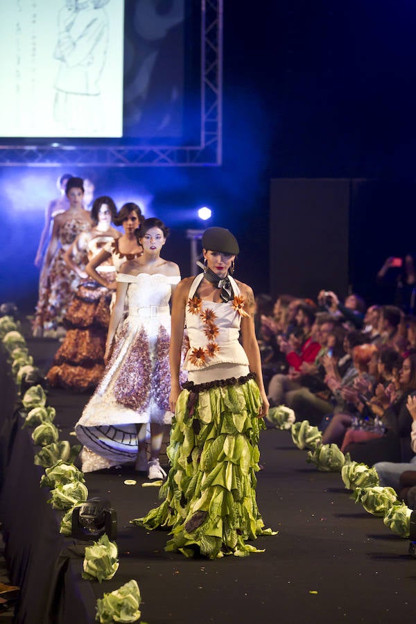 Desfile de moda con verduras (I)