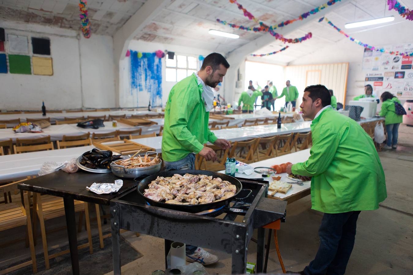 Concurso de paellas en las fiestas de Albedla