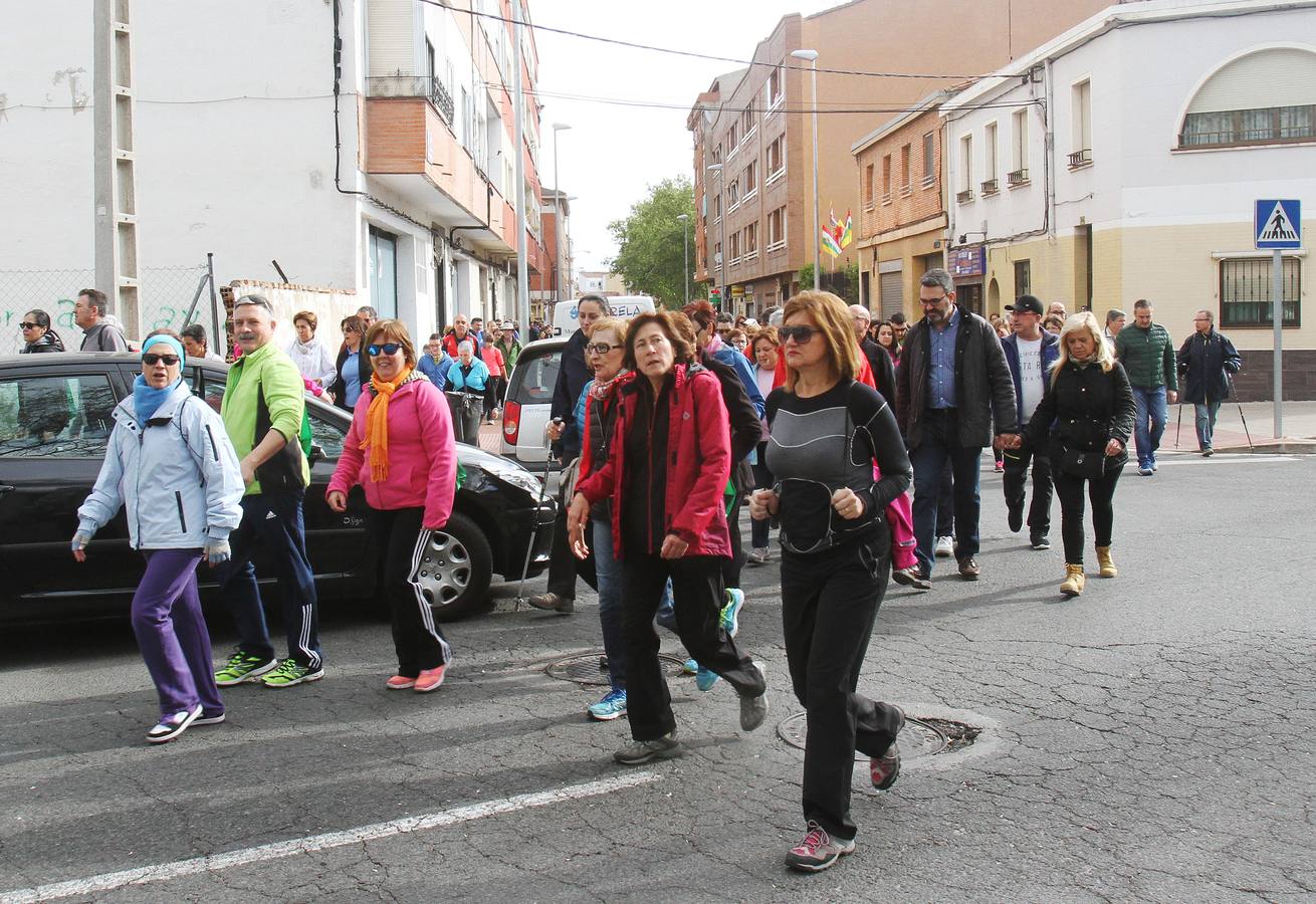 Paseo saludable en Logroño y Villamediana