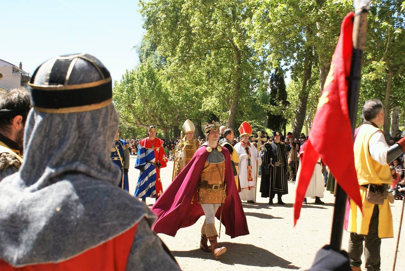 Aclamación de Fernando III en Nájera