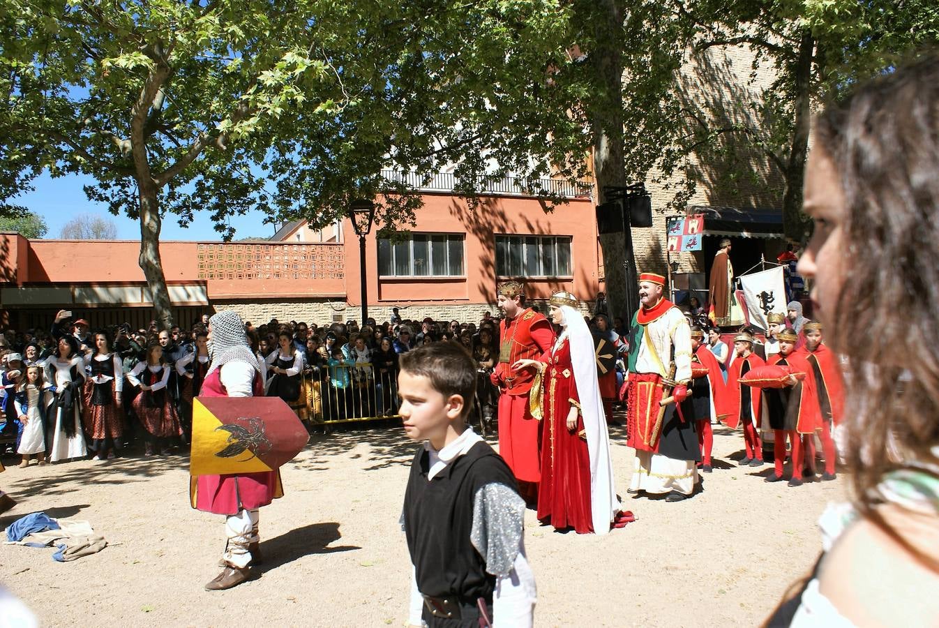 Aclamación de Fernando III en Nájera