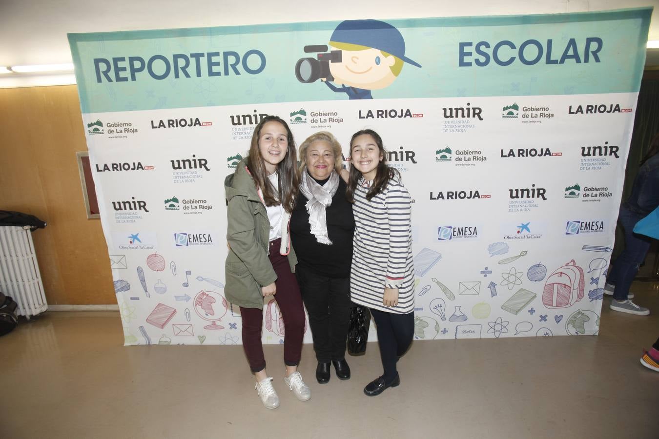El photocall de Reportero Escolar