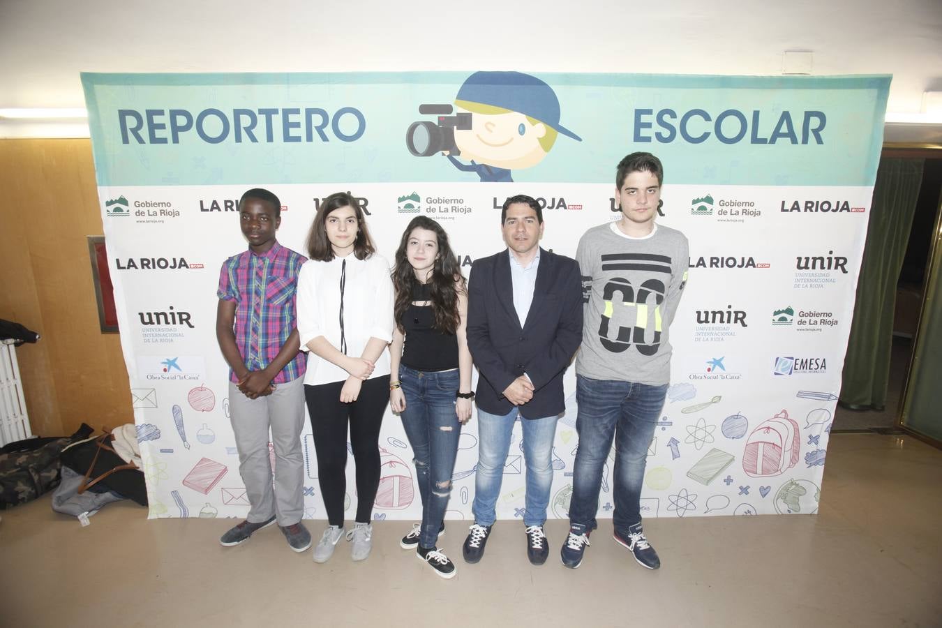 El photocall de Reportero Escolar