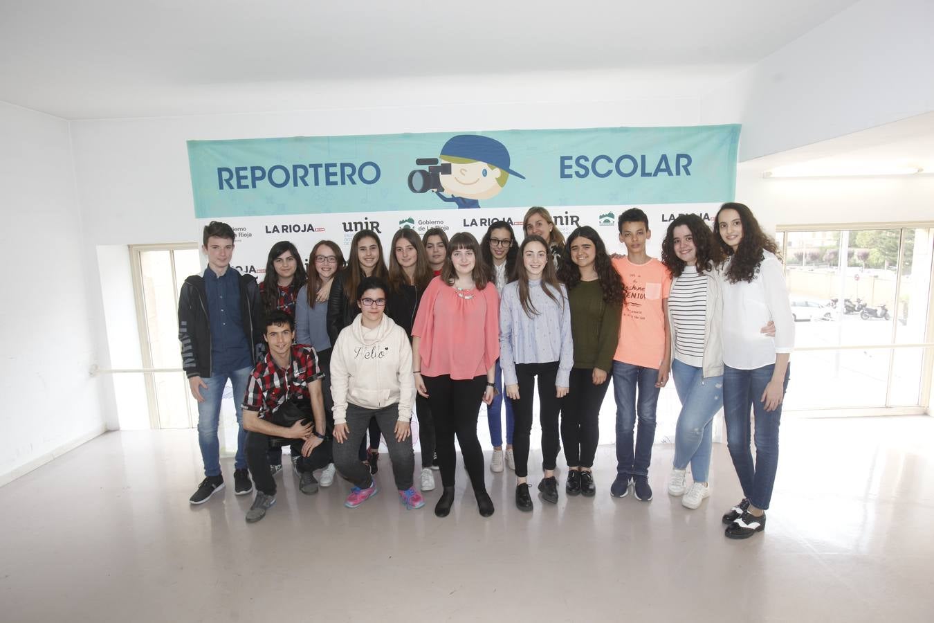El photocall de Reportero Escolar