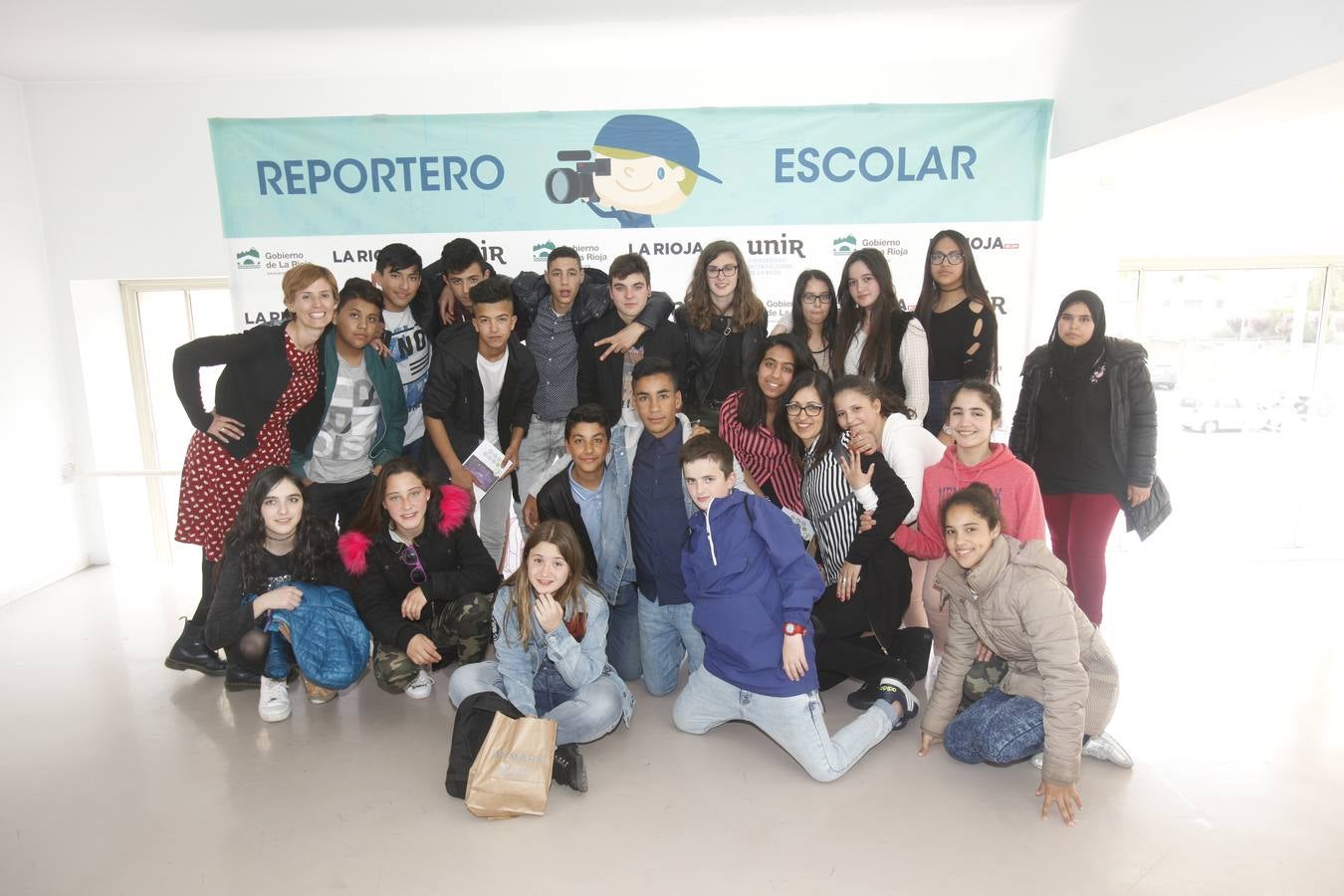 El photocall de Reportero Escolar