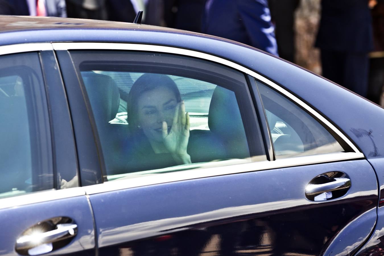 La Reina Letizia inaugura la duodécima edición del Seminario Internacional de Lengua y Periodismo, organizado por la Fundación San Millán