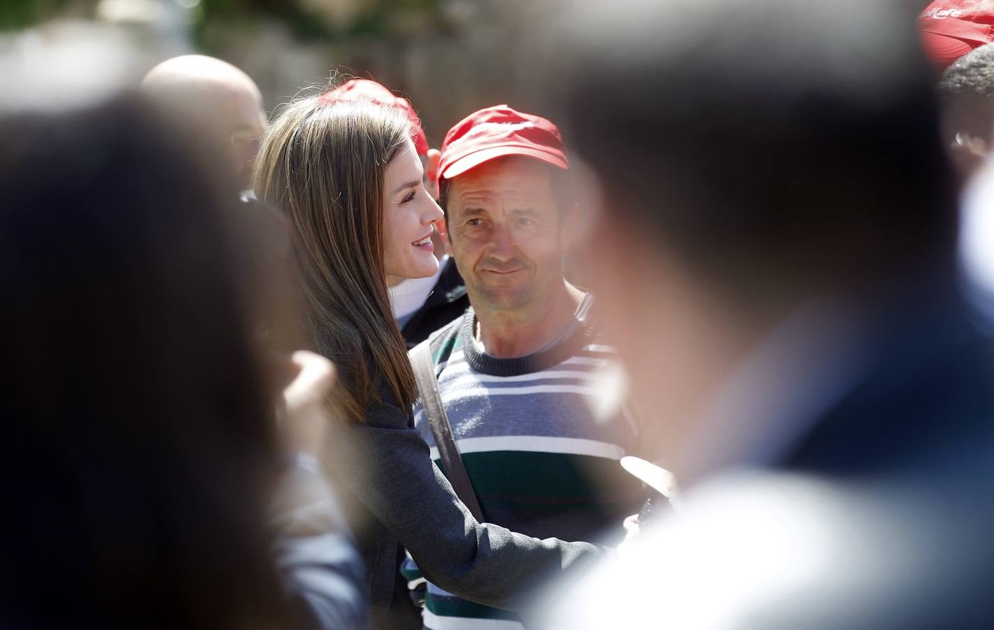 La Reina Letizia inaugura la duodécima edición del Seminario Internacional de Lengua y Periodismo, organizado por la Fundación San Millán