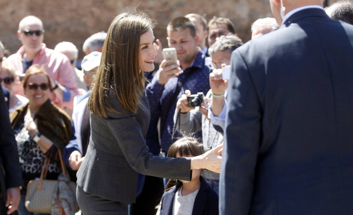 La Reina Letizia inaugura la duodécima edición del Seminario Internacional de Lengua y Periodismo, organizado por la Fundación San Millán