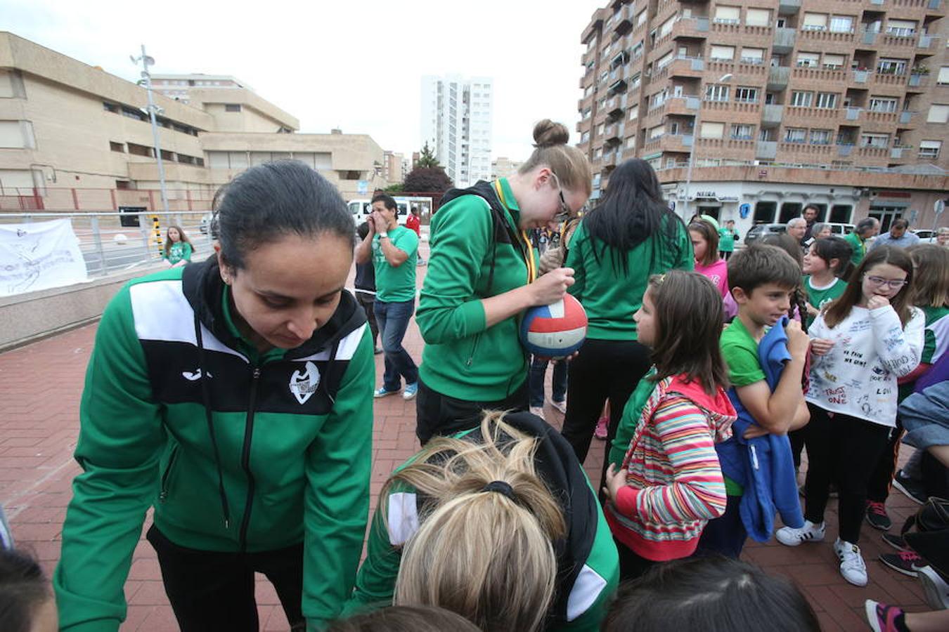 Celebración junto a la cantera