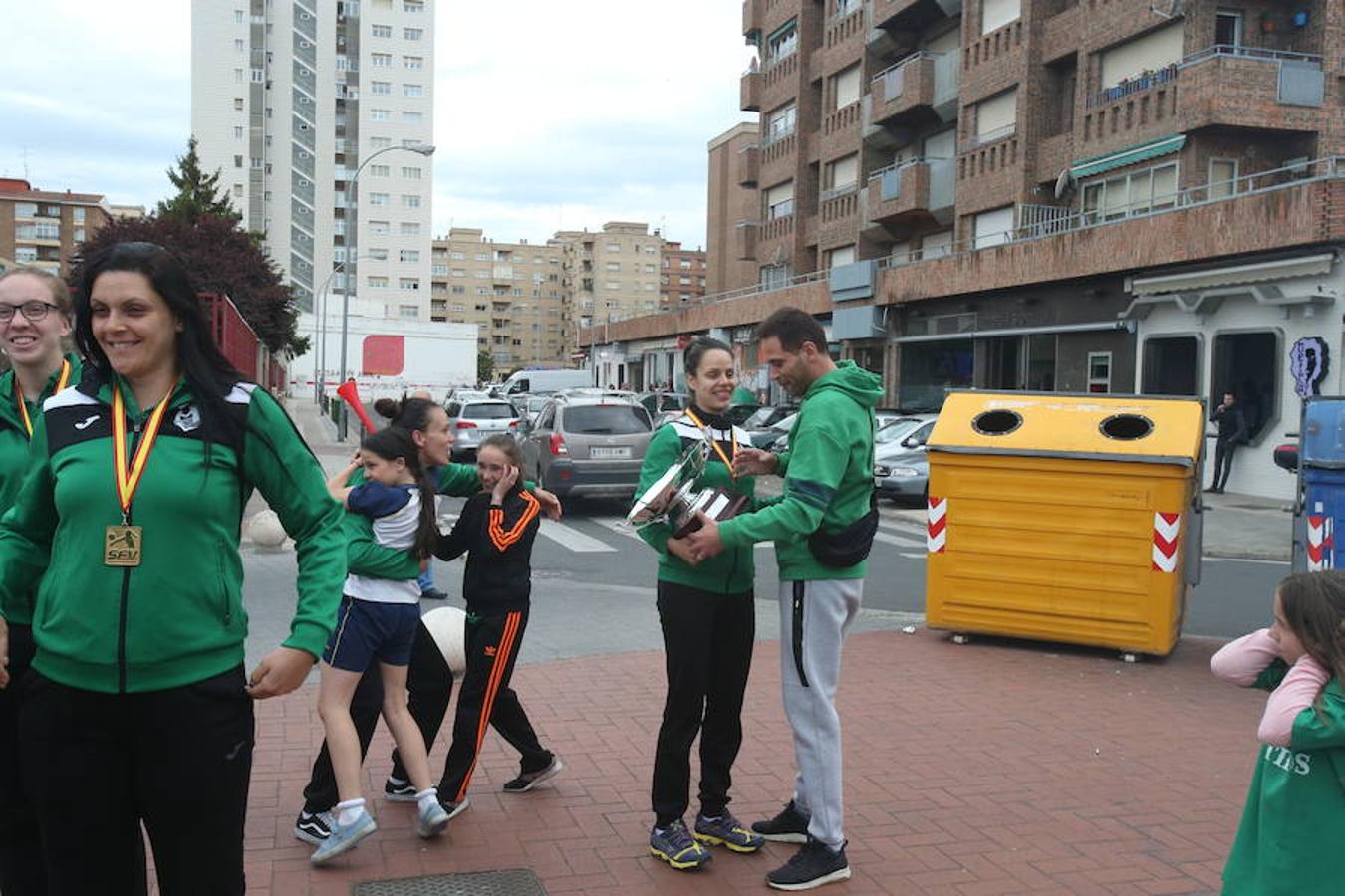 Celebración junto a la cantera