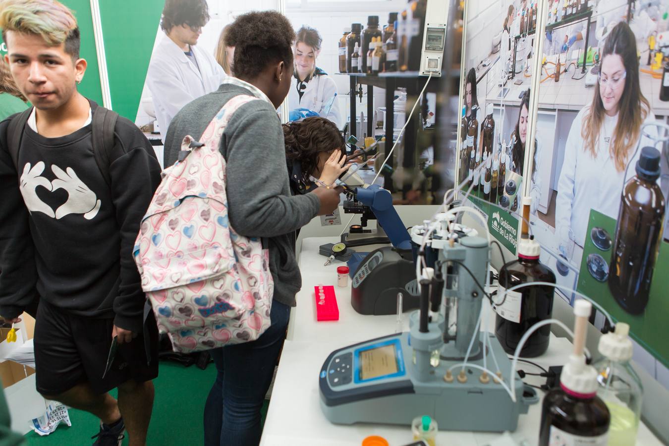 Feria de Formación Profesional Prepárate para el empleo, que se celebra en el Riojaforum