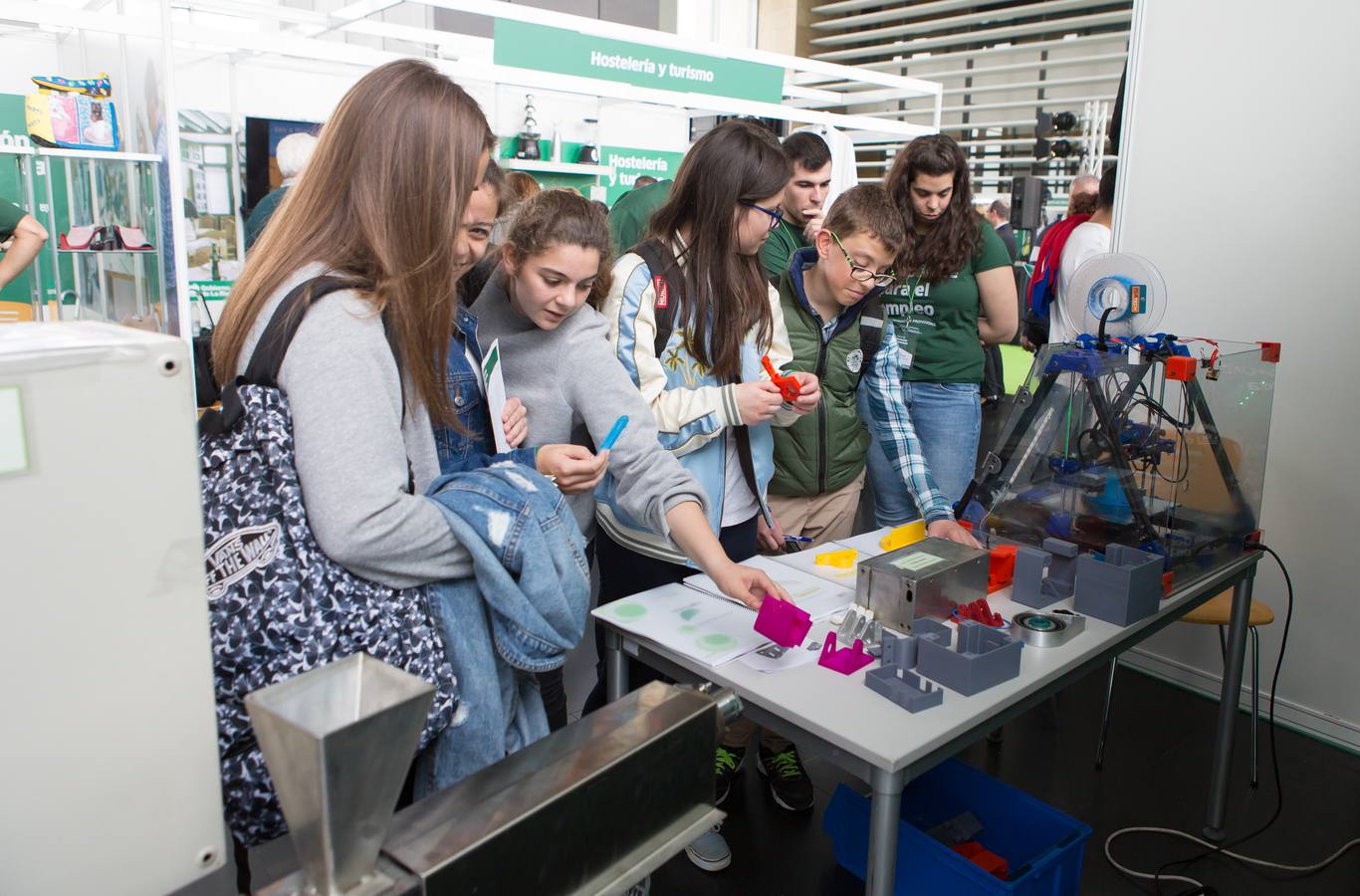 Feria de Formación Profesional Prepárate para el empleo, que se celebra en el Riojaforum