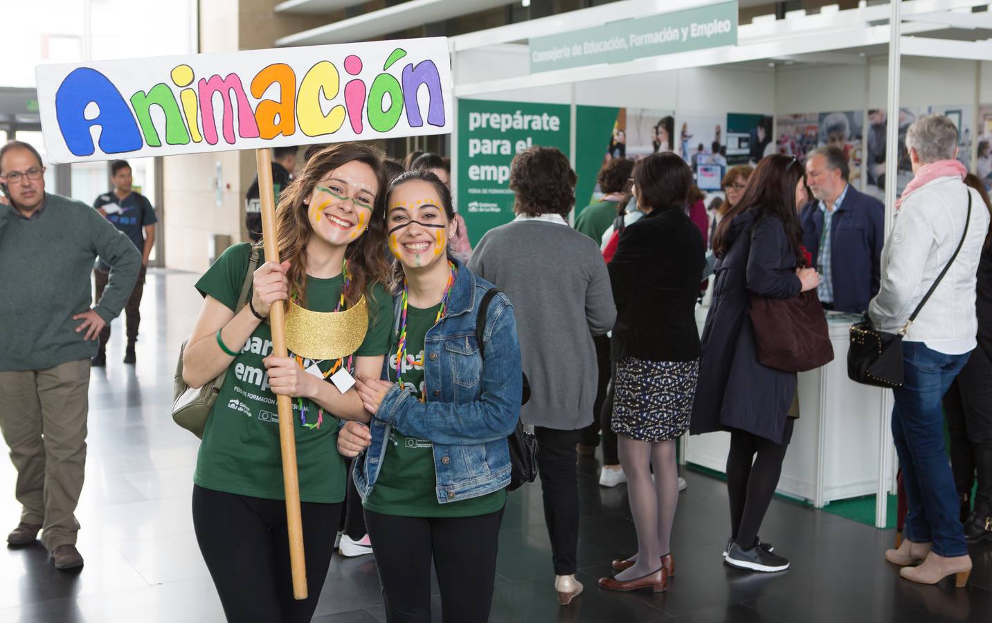 Feria de Formación Profesional Prepárate para el empleo, que se celebra en el Riojaforum