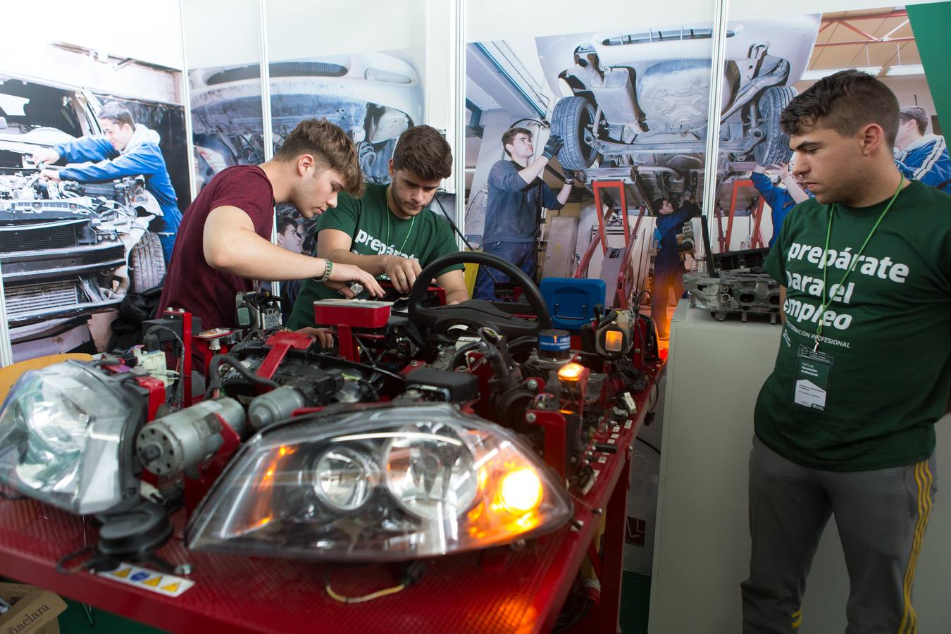 Segunda jornada de la Feria de Formación Profesional en Riojafórum