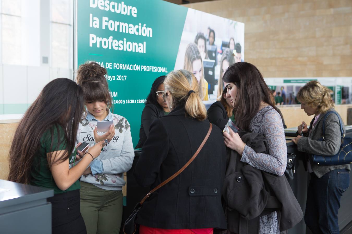 Segunda jornada de la Feria de Formación Profesional en Riojafórum