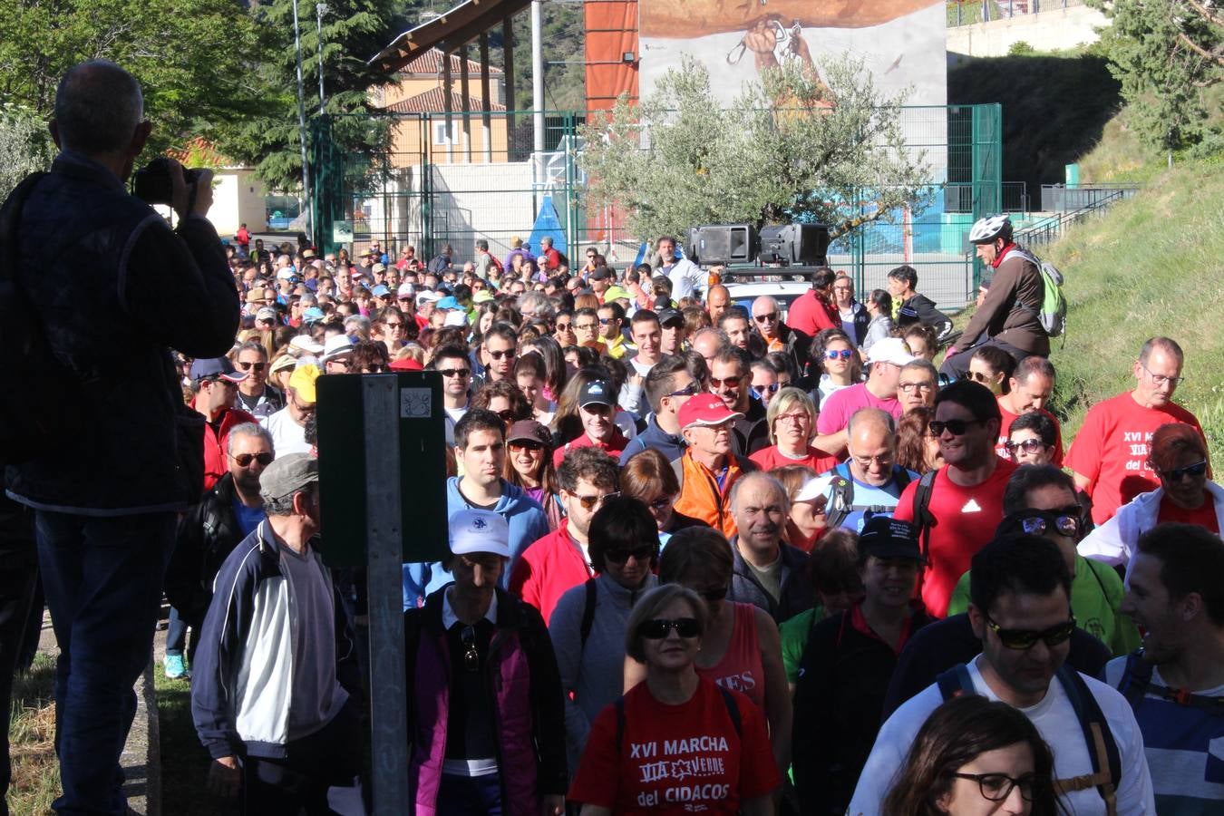 Marcha por la Via Verde en Calahorra