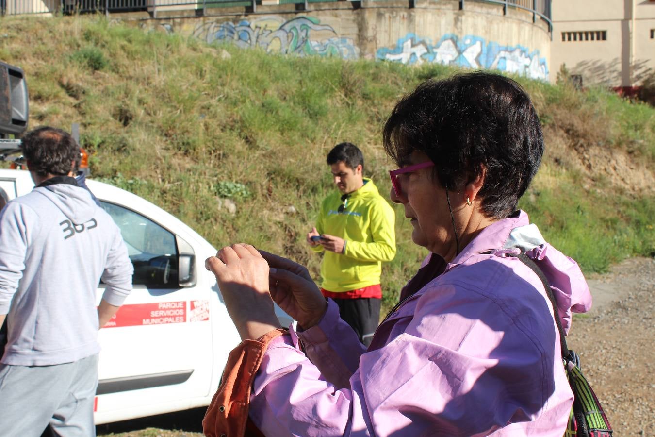 Marcha por la Via Verde en Calahorra