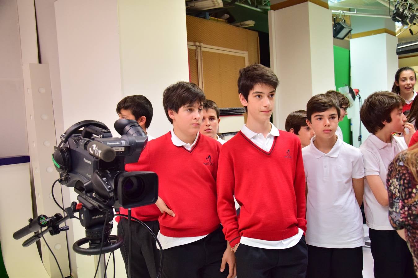 Visita de 1º B de la ESO del Colegio Maristas de Logroño