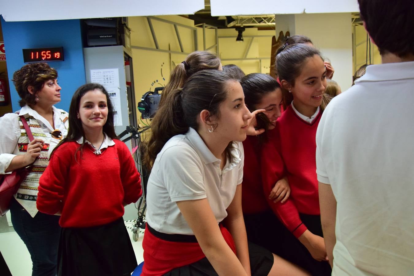 Visita de 1º B de la ESO del Colegio Maristas de Logroño