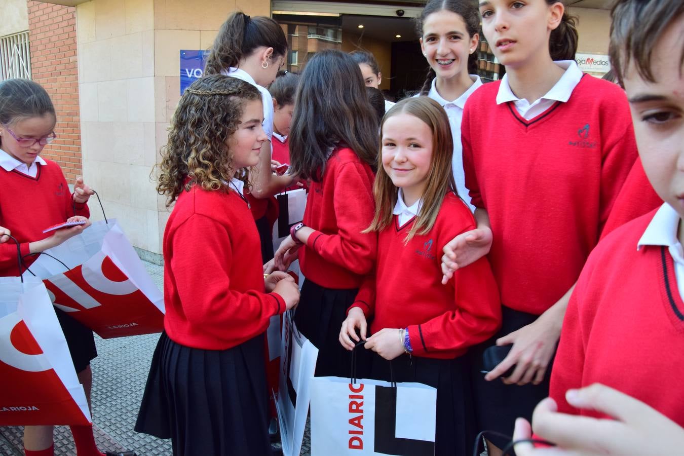 Visita de 1º B de la ESO del Colegio Maristas de Logroño