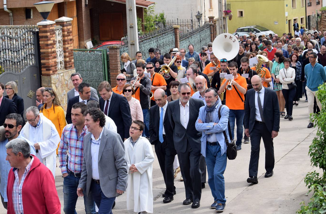 Procesión de las doncellas en Sorzano