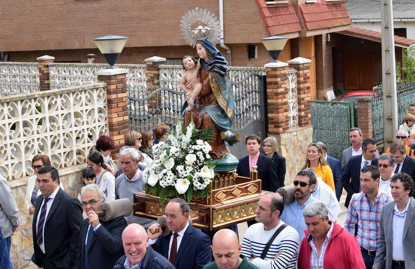 Procesión de las doncellas en Sorzano