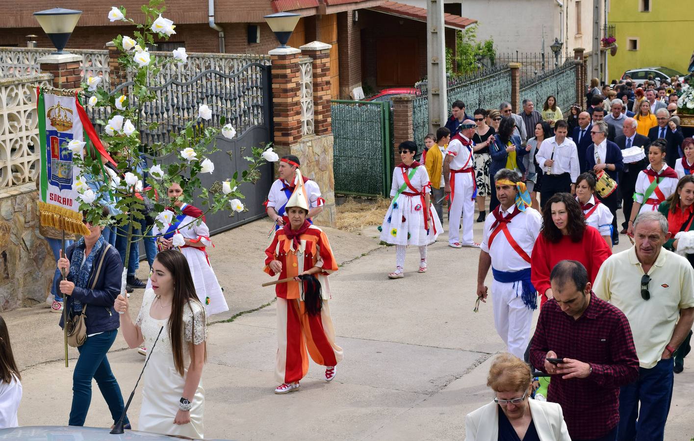 Procesión de las doncellas en Sorzano