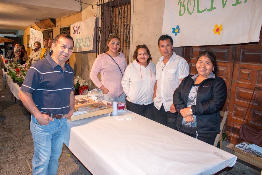 Mercado solidario en Santo Domingo