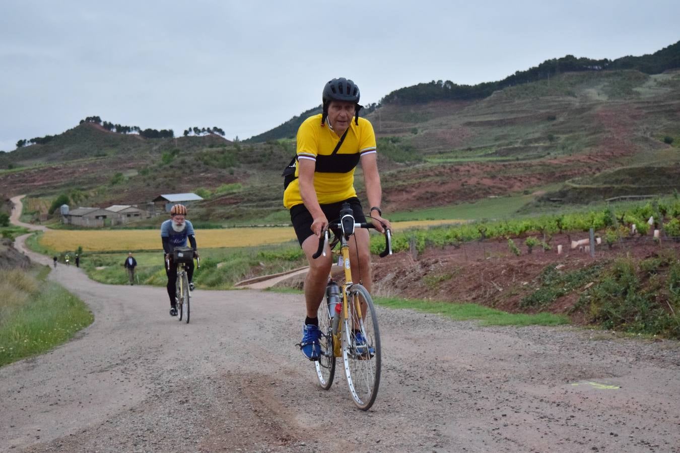 Jornada de ciclismo clásico en la Eroica Hispania (I)