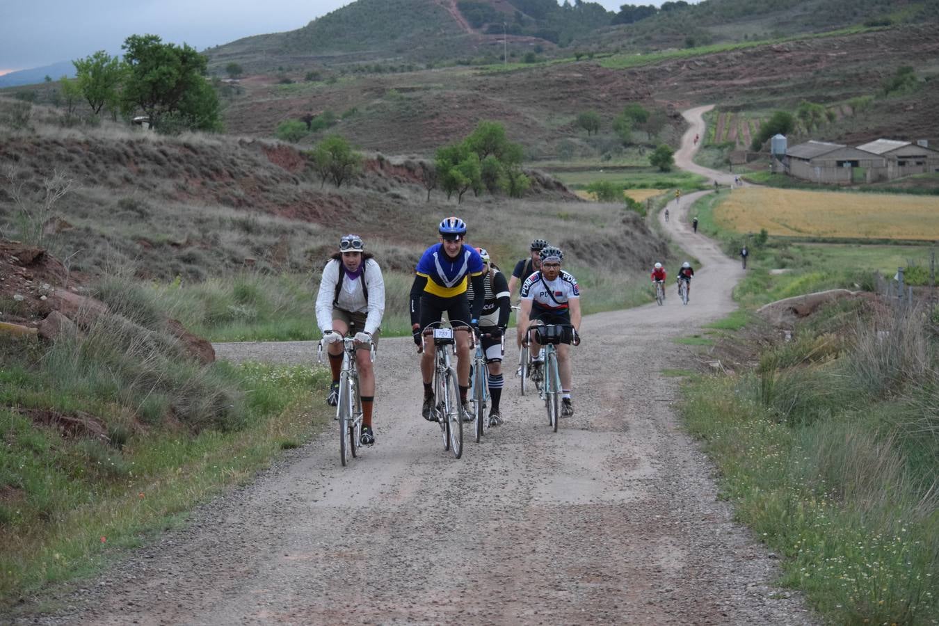 Jornada de ciclismo clásico en la Eroica Hispania (II)