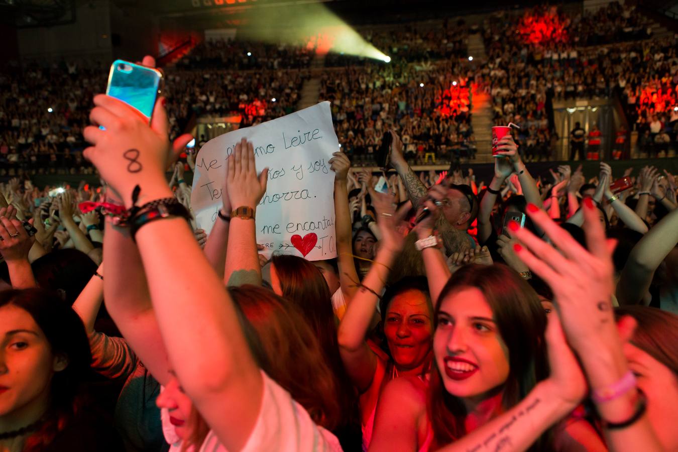 Melendi entusiasma a sus fans