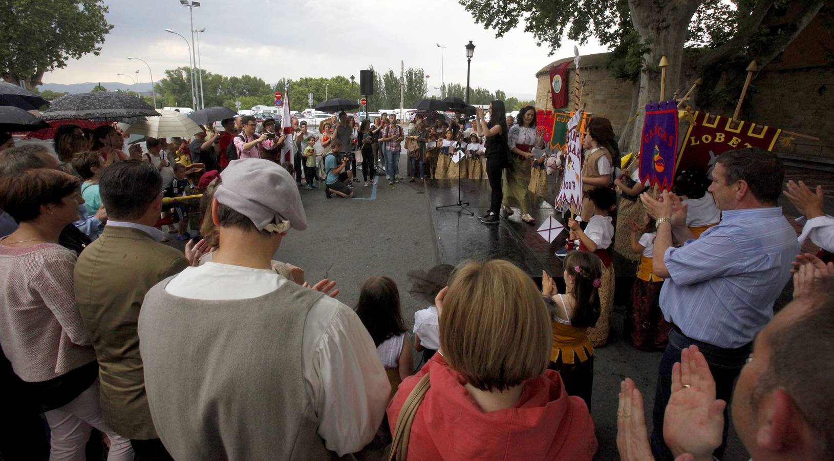 Los niños de las ludotecas municipales ofrecen el pregón de San Bernabé