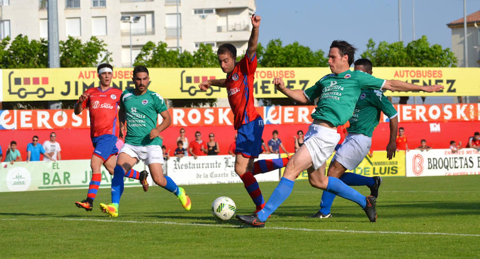 Calahorra vibró con su equipo