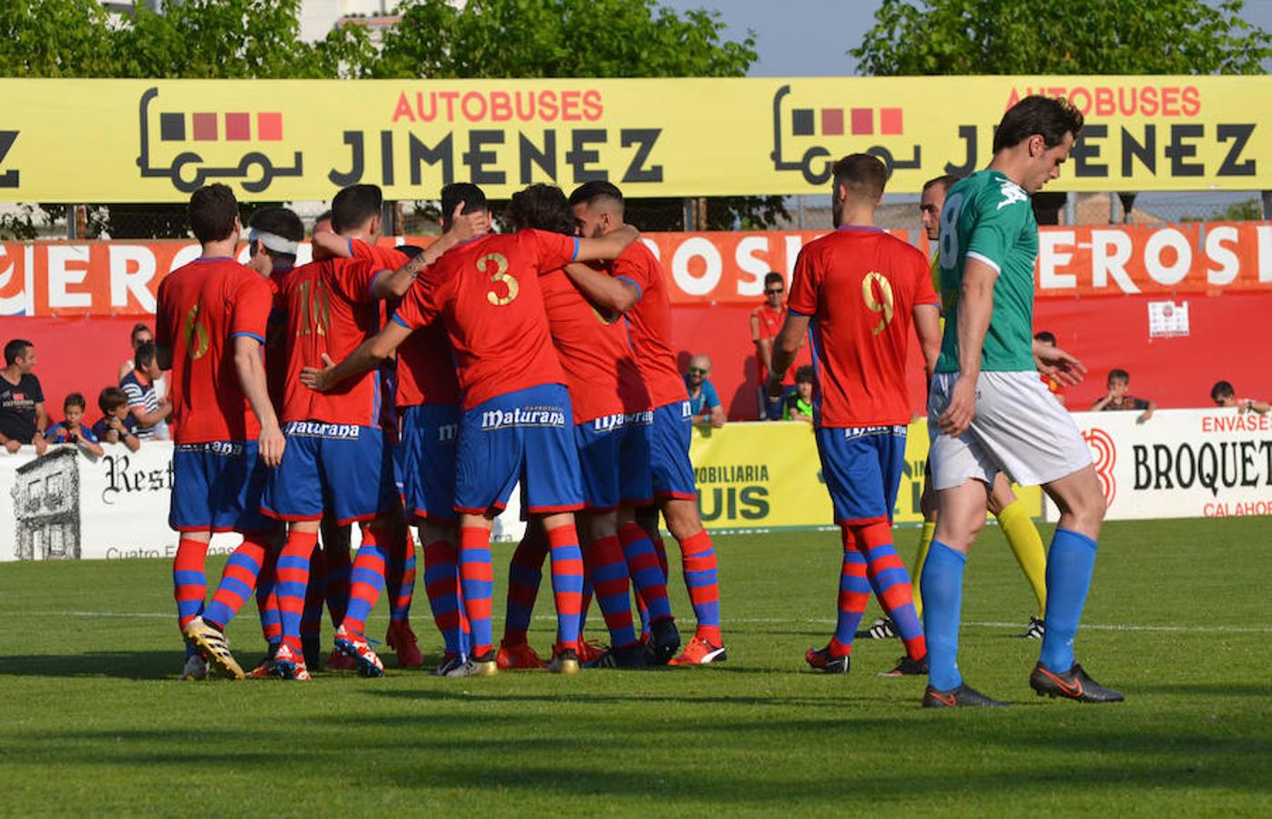 Calahorra vibró con su equipo